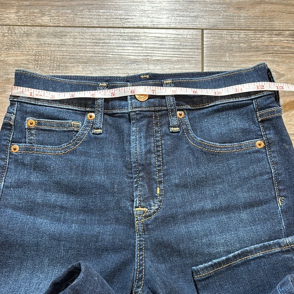Gap true skinny high-rise size 25 (0 Regular) Classic Blue Denim Jeans - Picture 4 of 6